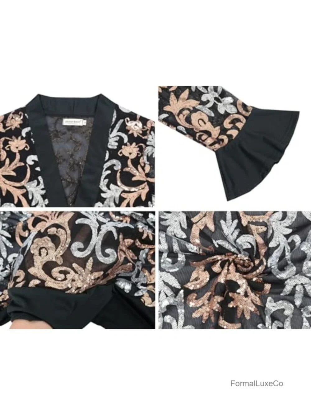 N/A sheer floral